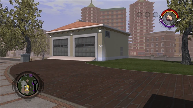 Lopez Mansion Garage