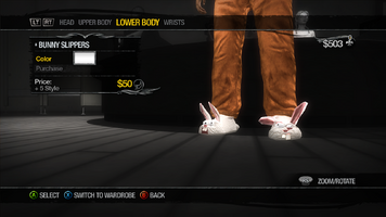 Lower Body - Shoes - Bunny Slippers - recoloured