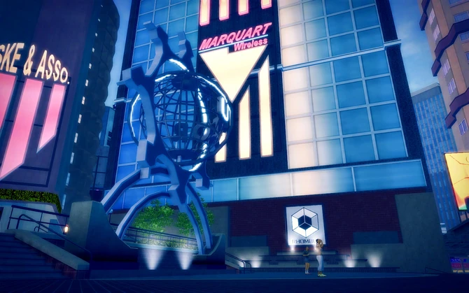 Brighton in Saints Row 2 - Ultor sculpture