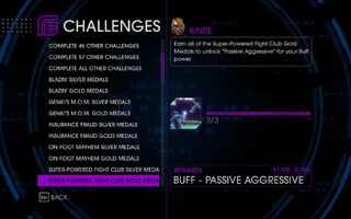 Challenge 19 Super-Powered Fight Club Gold Medals