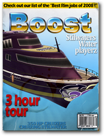 Boost-unlock racing boat