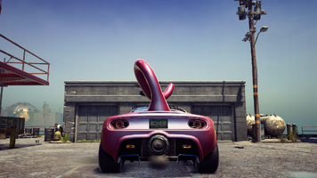 Sexy Kitten In Saints Row The Third Remastered Rear