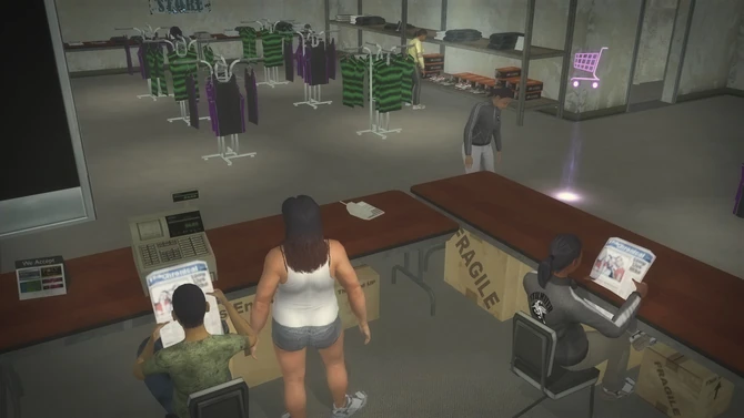 A Sloppy Seconds in Encanto (Barrio District) in Saints Row 2