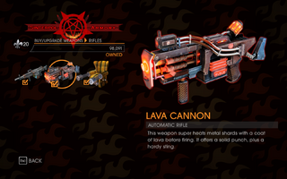 Gat out of Hell - Automatic Rifle (Lava Cannon)