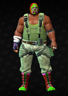 Luchador grunt 4 - Alonzo - character model in Saints Row The Third