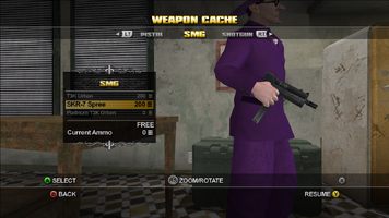 Saints Row Weapon Cache - SMG - SKR-7 Spree