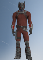 Zin - alien soldier a - character model in Saints Row IV