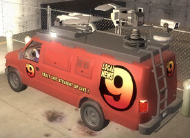 Anchor - News 9 - rear left in Saints Row 2