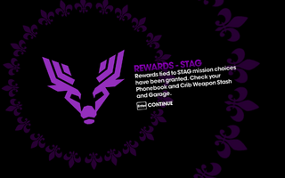 DLC unlock SRTT - Rewards STAG