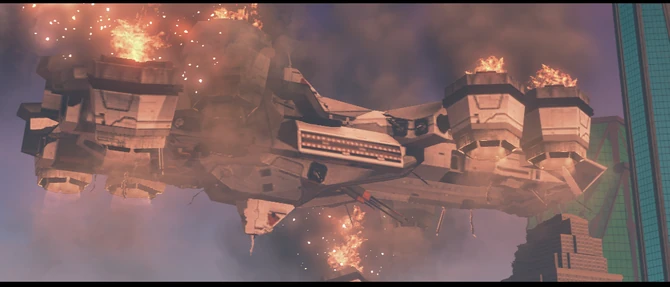 The Daedalus is destroyed