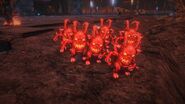 Enemy Imps standing idle