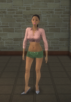 Stripper female - hispanic generic - character model in Saints Row 2