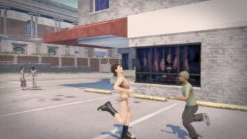 Streaking - Playa running to the right in Saints Row 2