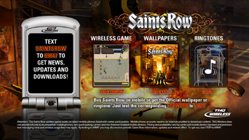 Saints Row mobile advertisement