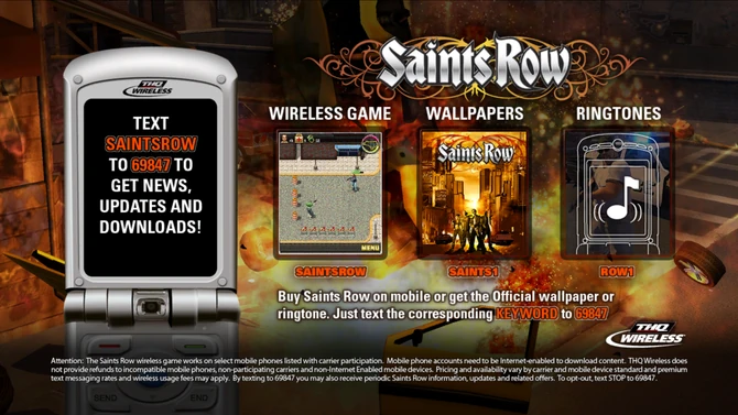 Advertisement in Saints Row