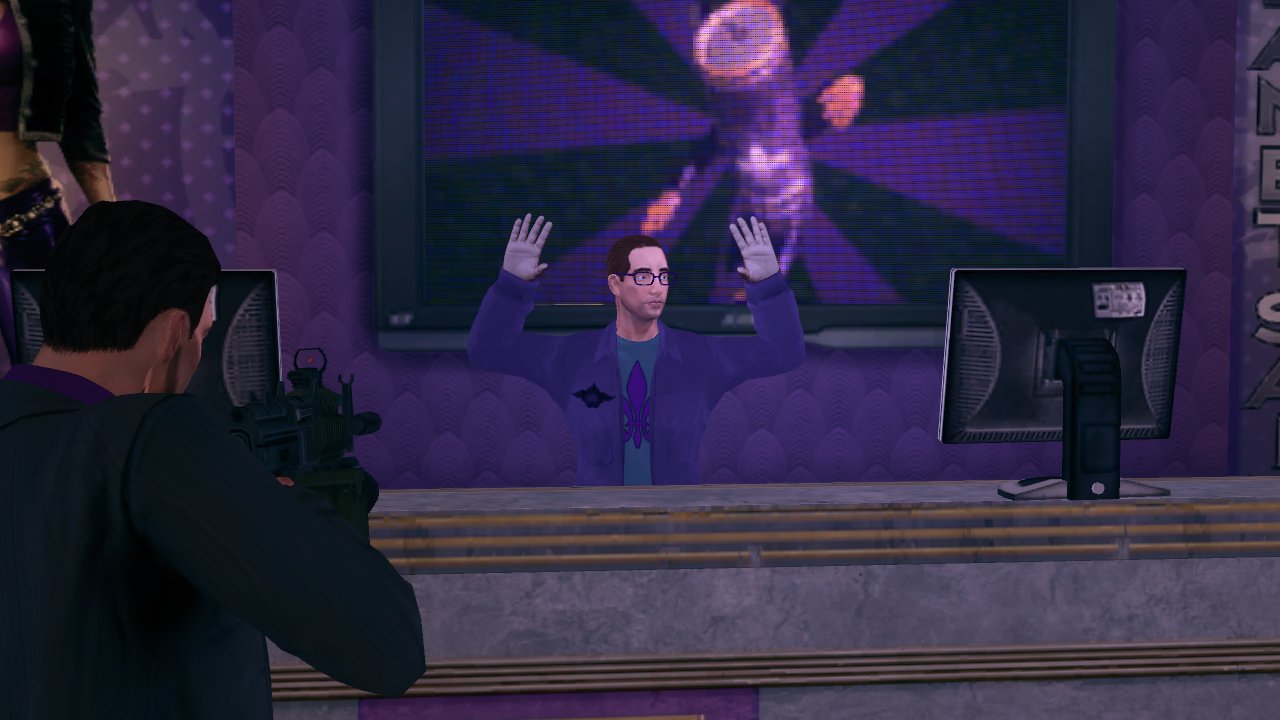 saints row 3 rob store