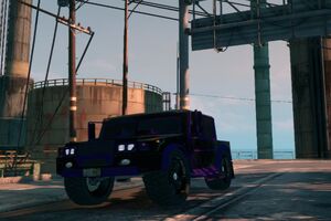 Bulldog - front left low in Saints Row The Third