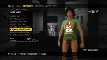 Upper Body - Undershirts - Joystick Junkies T-Shirt 2 - default