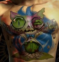 Zombie Genki tattoo