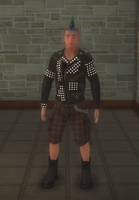 Punk male - asian - character model in Saints Row 2