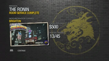 Neighborhood unlocked in Saints Row 2