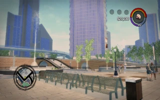 Harrowgate - ground view facing east