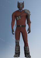 Zin - alien soldier c - character model in Saints Row IV
