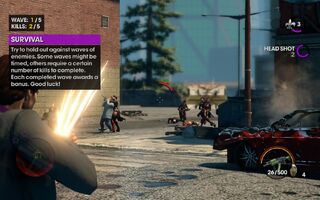 Survival tutorial in Saints Row The Third