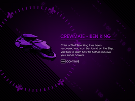 King Me - Crewmate Ben King unlocked