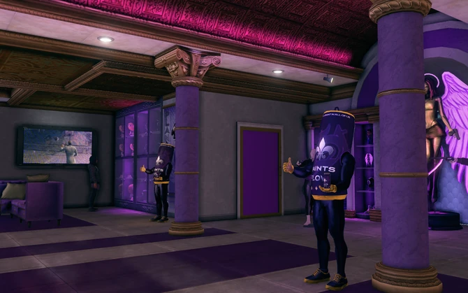 Planet Saints interior in Saints Row: The Third