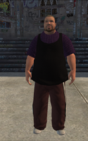 SportsFan - white - character model in Saints Row