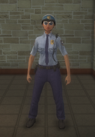 Cop - bike hispanic female - character model in Saints Row 2