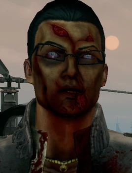 Zombie Gat face closeup