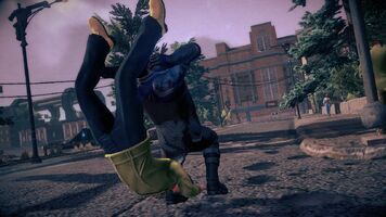 Combat - Super rear running attack in Saints Row IV - start