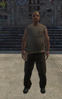 Construction - black - character model in Saints Row