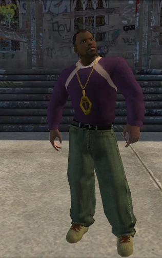 Saints male CutsceneKilla - black - character model in Saints Row