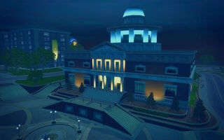 Stilwater University Student Union - exterior at night