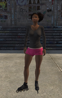 Rollerskater - black2 - character model in Saints Row