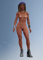 Shaundi - unused - character model in Saints Row IV