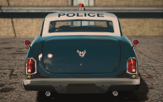 Saints Row IV variants - Gunslinger Police - rear