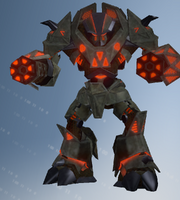 Zinyak mech front - character model in Saints Row IV