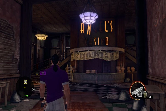 Front desk in Angel's Gym