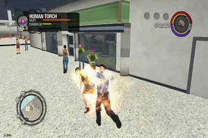 Human Torch in Saints Row 2