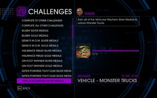 Challenge 20 Vehicular Mayhem Silver Medals