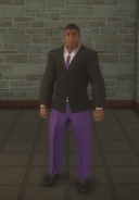 Gang Customization - Bodyguards - male lieutenant 1 - black