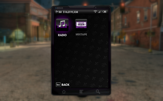 Saints Row The Third radio stations phone menu