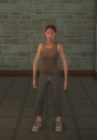 Junky - white female generic - character model in Saints Row 2