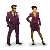 Playa - Saints Row IV Concept Art - final male and female