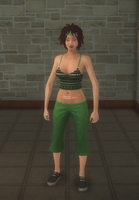 Sons of Samedi - female lieutenant - white with undershirt - character model in Saints Row 2