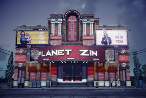 Planet Zin exterior